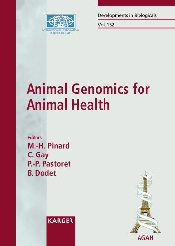 Book cover for Animal Genomics for Animal Health: International Symposium, Paris, October 2007: Proceedings