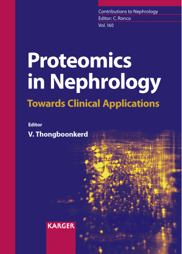 Book cover for Proteomics in Nephrology - Towards Clinical Applications