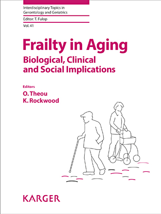 Book cover for Frailty in Aging: Biological, Clinical and Social Implications