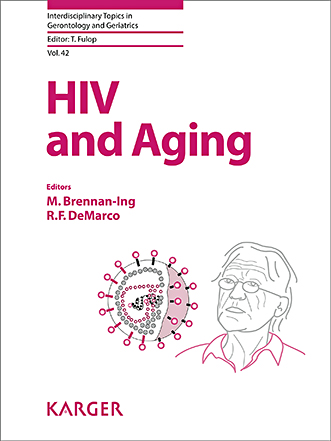 Book cover for HIV and Aging