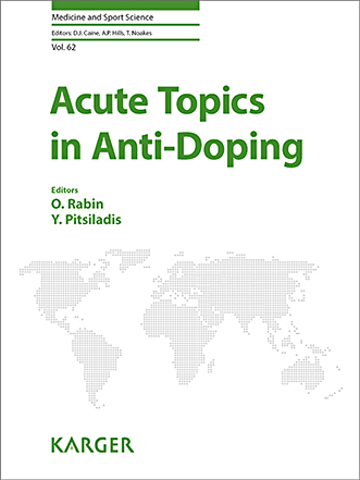 Book cover for Acute Topics in Anti-Doping