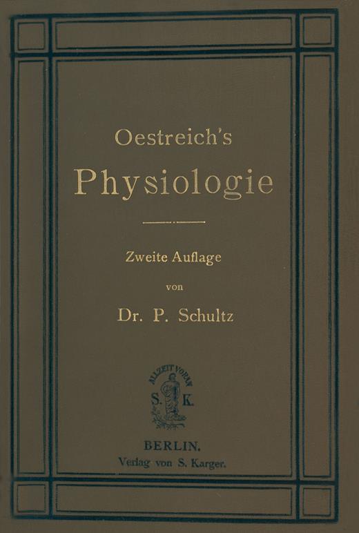 Book cover for Oestreich's Compendium der Physiologie des Menschen: Für Studirende und Aerzte