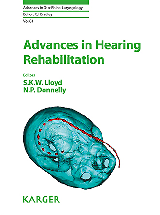 Book cover for Advances in Hearing Rehabilitation