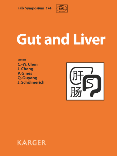Book cover for Gut and Liver: Falk Symposium 174, Beijing, August 2010