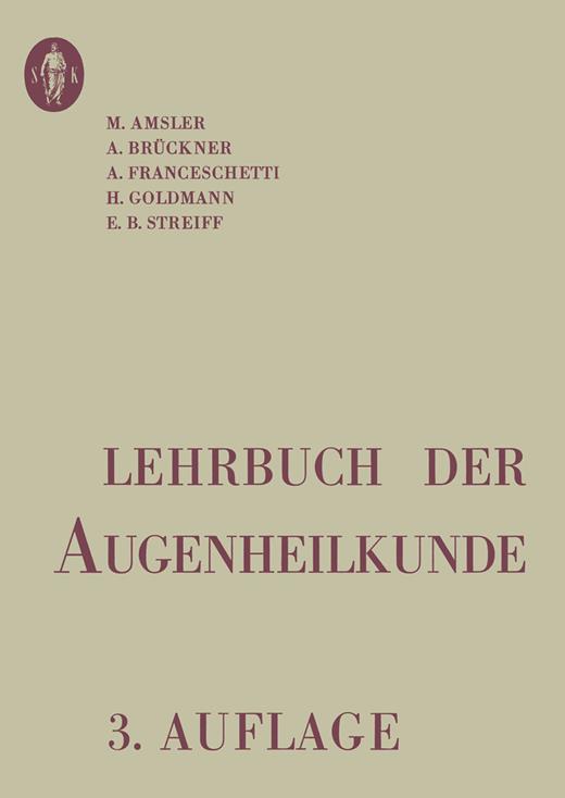 Book cover for Lehrbuch der Augenheilkunde