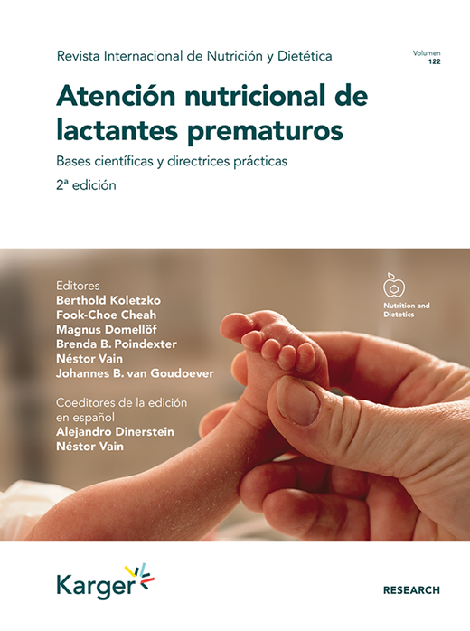 Book cover for Atención nutricional de lactantes prematuros: Bases científicas y directrices prácticas