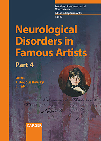 Book cover for Neurological Disorders in Famous Artists - Part 4