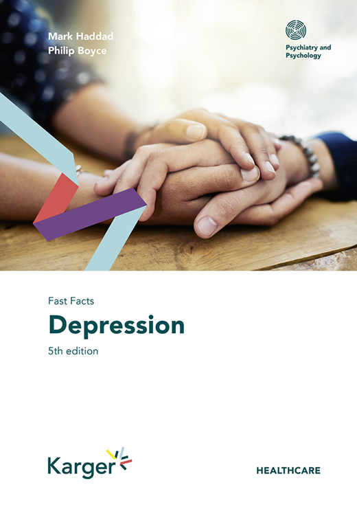 Book cover for Fast Facts: Depression