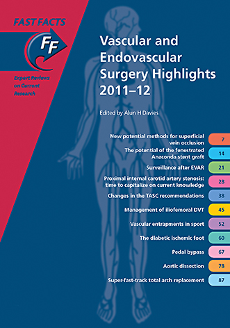 Book cover for Fast Facts: Vascular and Endovascular Surgery Highlights 2011-12
