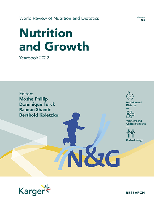 Book cover for Nutrition and Growth: Yearbook 2022