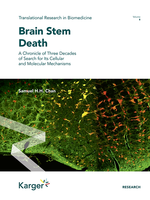 Book cover for Brain Stem Death: A Chronicle of Three Decades of Search for Its Cellular and Molecular Mechanisms