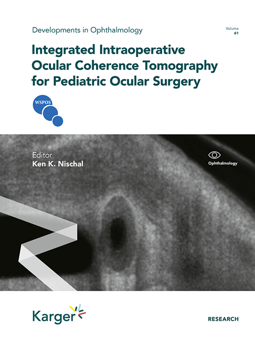 Book cover for Integrated Intraoperative Ocular Coherence Tomography for Pediatric Ocular Surgery