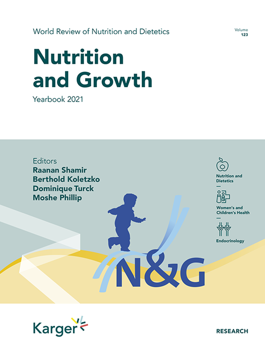 Book cover for Nutrition and Growth: Yearbook 2021