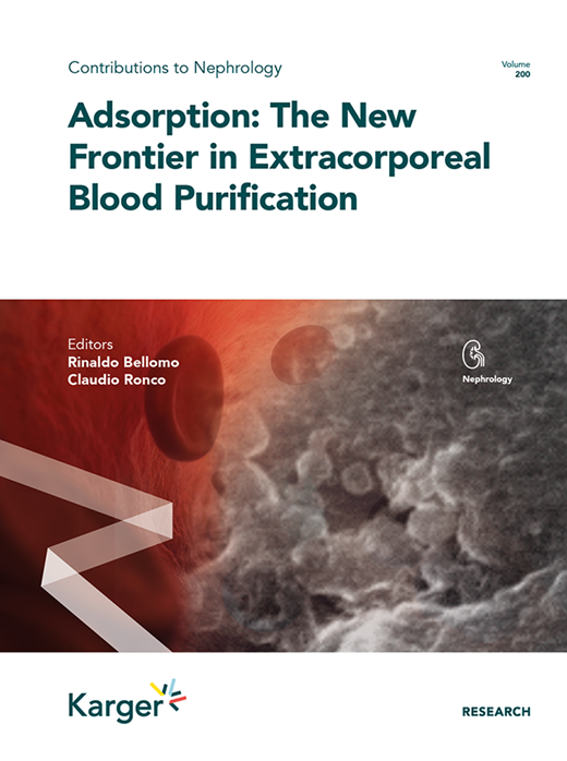 Book cover for Adsorption: The New Frontier in Extracorporeal Blood Purification