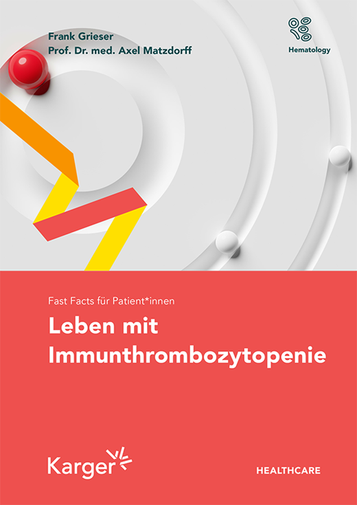 Book cover for Fast Facts für Patient*innen: Leben mit Immunthrombozytopenie