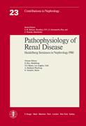 Book cover for Pathophysiology of Renal Disease:  Heidelberg Seminars in Nephrology, September 1980
