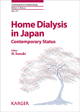 Book cover for Home Dialysis in Japan: Contemporary Status