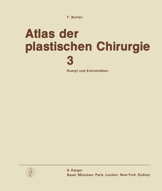 Book cover for Atlas der plastischen Chirurgie: Rumpf und Extremitäten