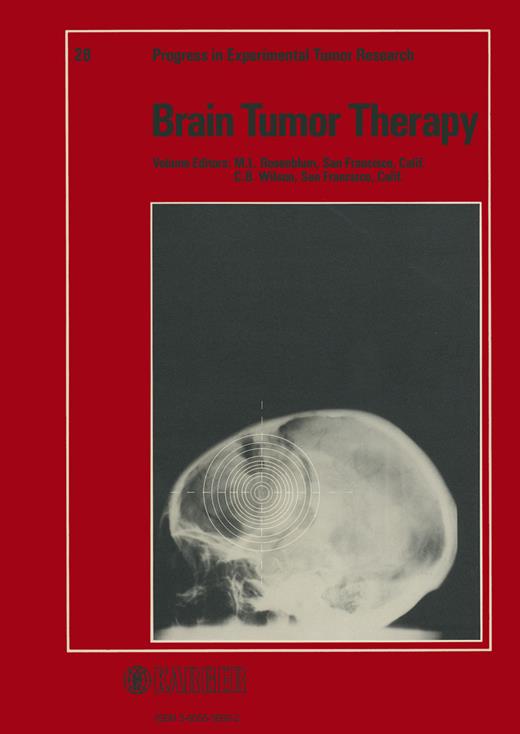 Book cover for Brain Tumor Therapy