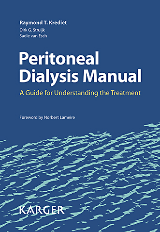 Book cover for Peritoneal Dialysis Manual: A Guide for Understanding the Treatment