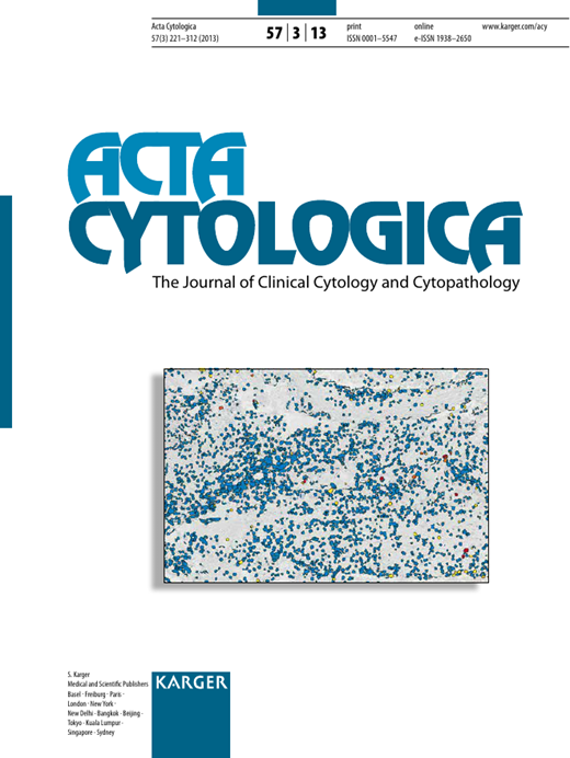 Acta Cytologica Cover Image for Volume 57, Issue 3