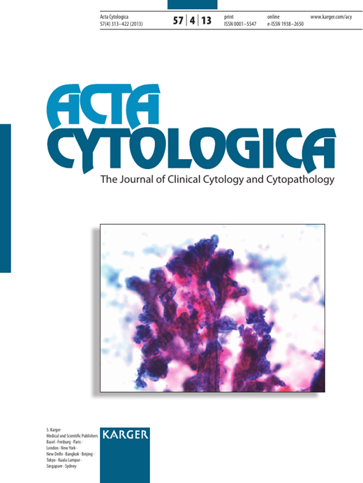 Acta Cytologica Cover Image for Volume 57, Issue 4