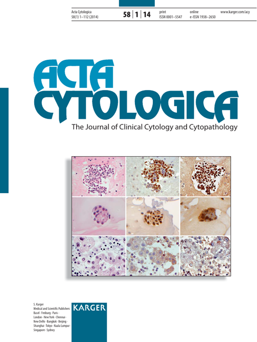 Acta Cytologica Cover Image for Volume 58, Issue 1