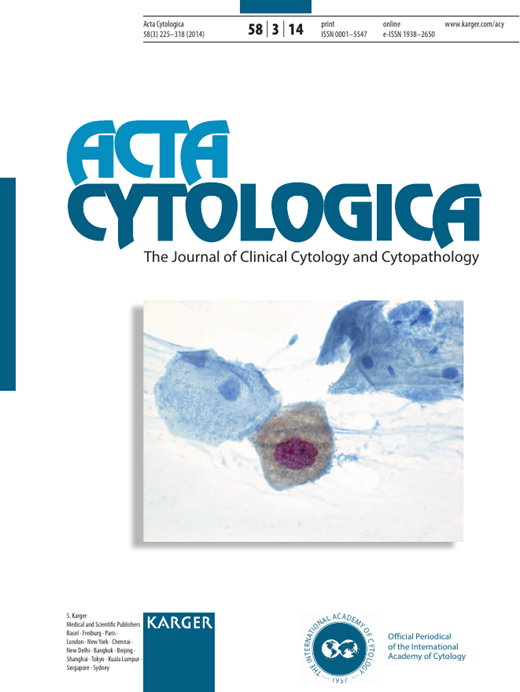Acta Cytologica Cover Image for Volume 58, Issue 3