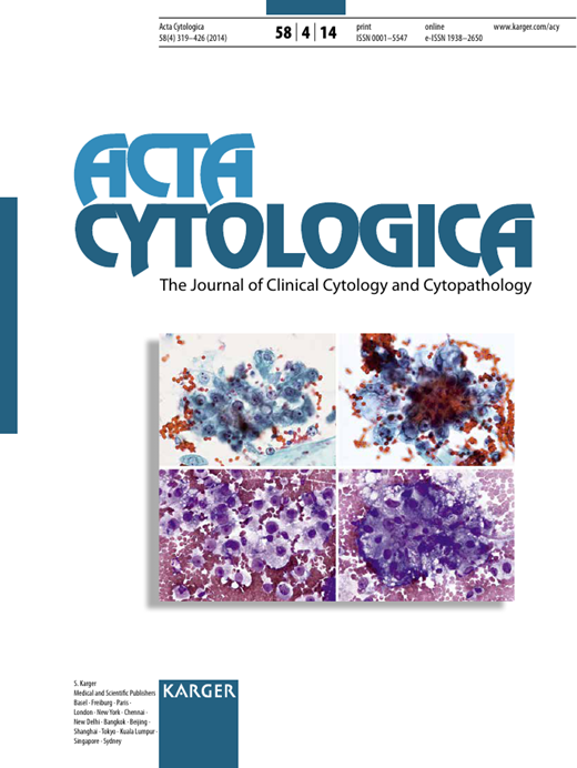 Acta Cytologica Cover Image for Volume 58, Issue 4
