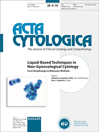 Acta Cytologica Cover Image for Volume 58, Issue 6