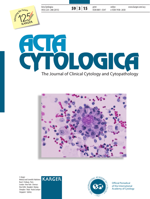 Acta Cytologica Cover Image for Volume 59, Issue 3