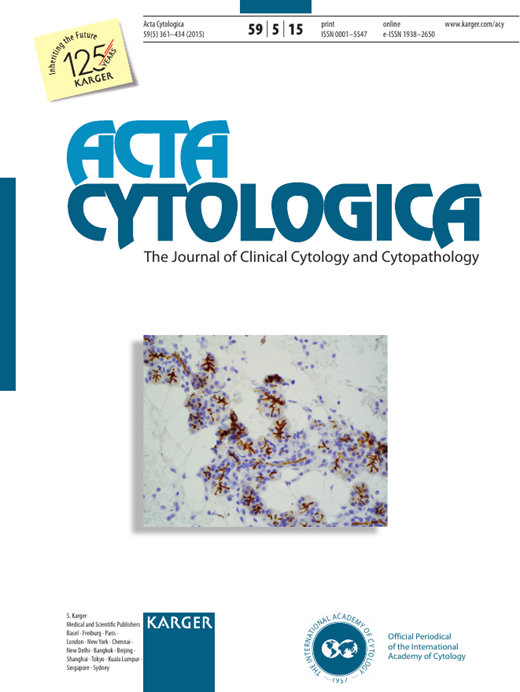 Acta Cytologica Cover Image for Volume 59, Issue 5