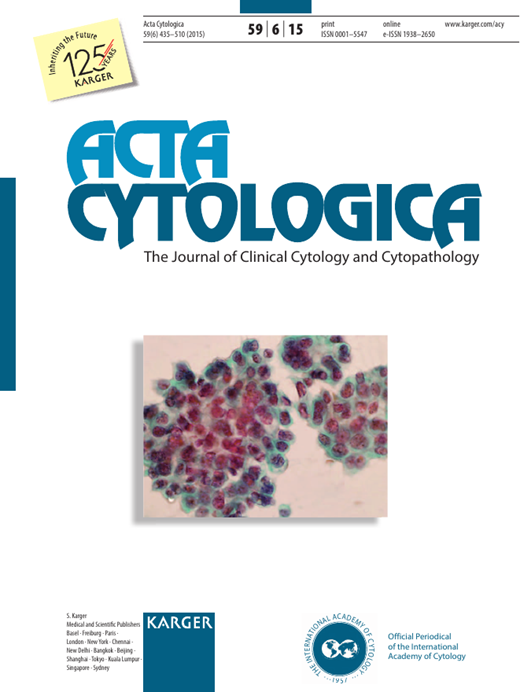 Acta Cytologica Cover Image for Volume 59, Issue 6