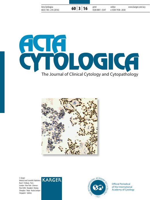 Acta Cytologica Cover Image for Volume 60, Issue 3