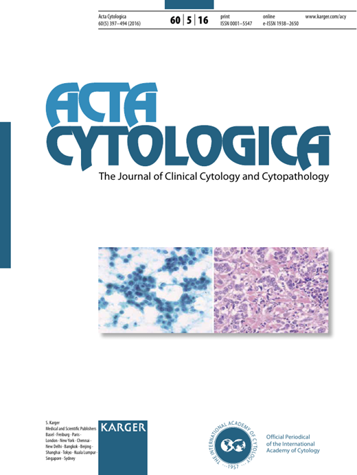 Acta Cytologica Cover Image for Volume 60, Issue 5