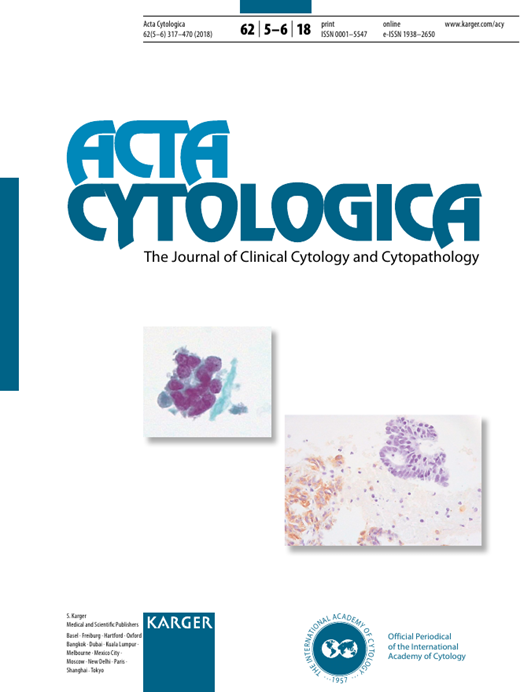 Acta Cytologica Cover Image for Volume 62, Issue 5-6