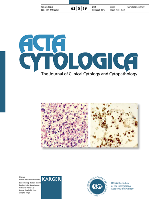 Acta Cytologica Cover Image for Volume 63, Issue 5