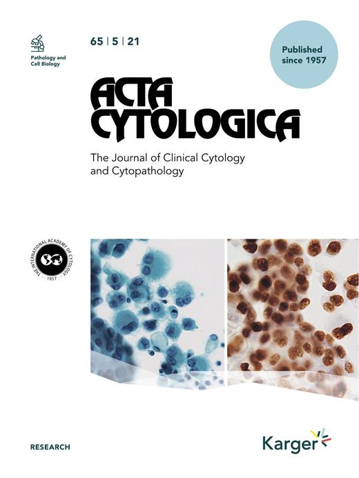 Acta Cytologica Cover Image for Volume 65, Issue 5