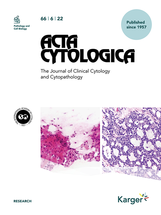 Acta Cytologica Cover Image for Volume 66, Issue 6