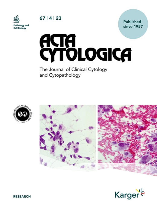 Acta Cytologica Cover Image for Volume 67, Issue 4