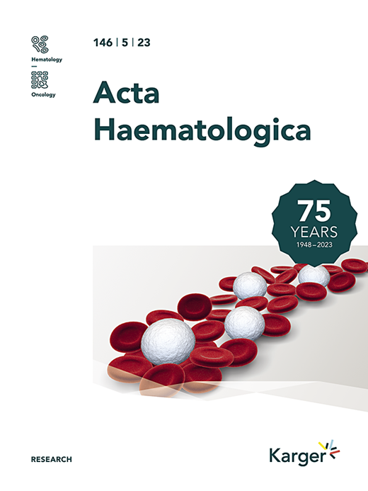 Acta Haematologica Cover Image for Volume 146, Issue 5
