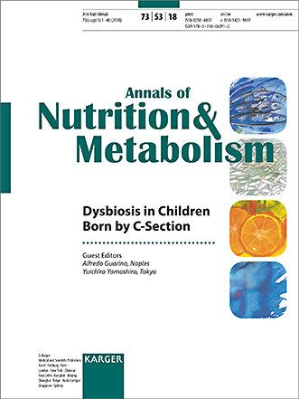 Annals of Nutrition and Metabolism Cover Image for Volume 73, Issue Suppl. 3