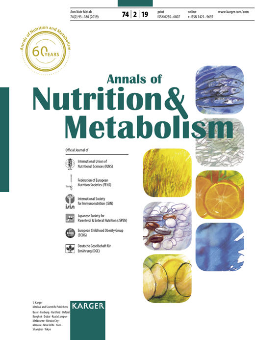 Annals of Nutrition and Metabolism Cover Image for Volume 74, Issue 2