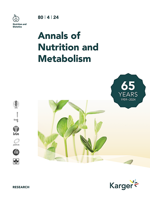 Annals of Nutrition and Metabolism Cover Image for Volume 80, Issue 4
