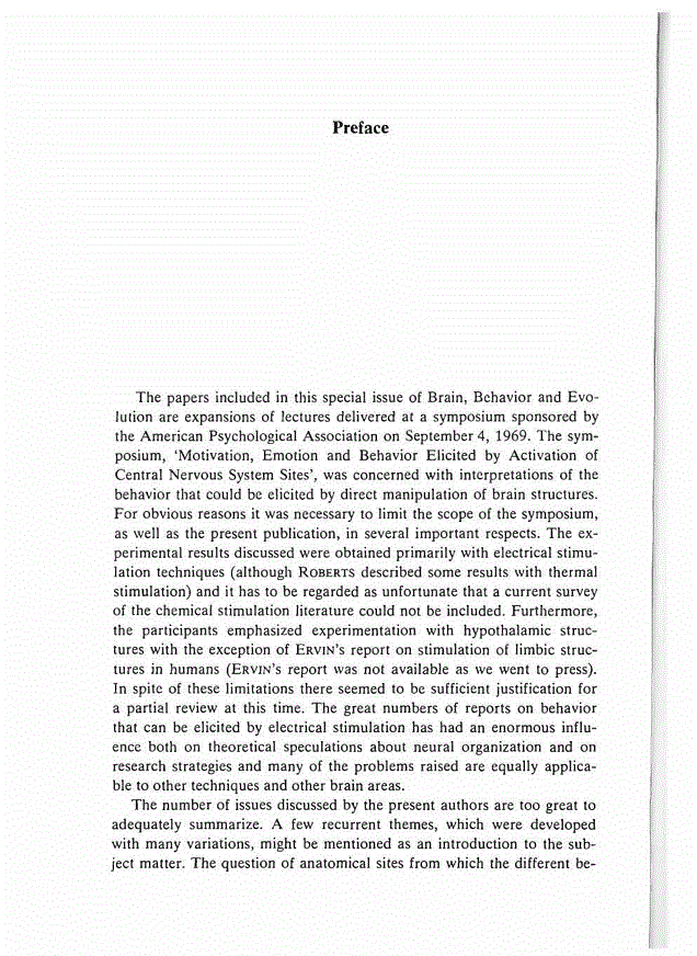 First page of Preface