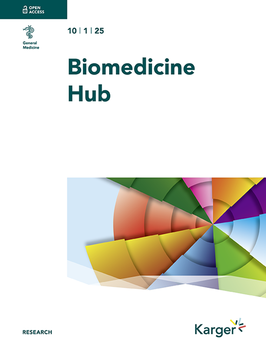 Biomedicine Hub Cover Image for Volume 10, Issue 1