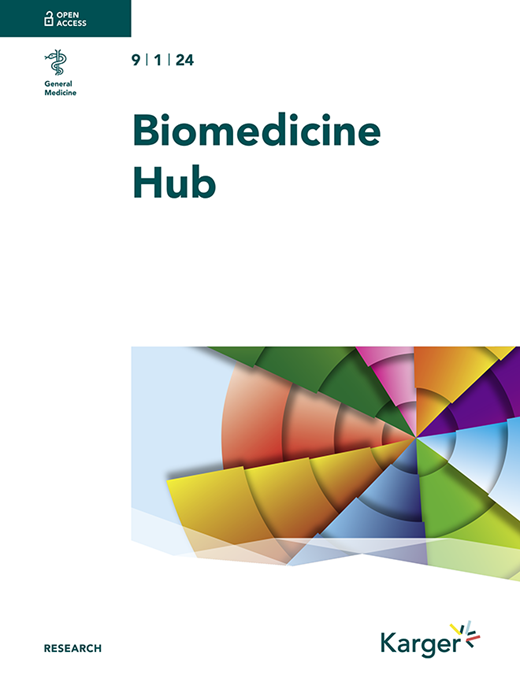 Biomedicine Hub Cover Image for Volume 9, Issue 1
