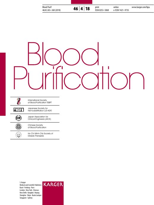 Blood Purification Cover Image for Volume 46, Issue 4