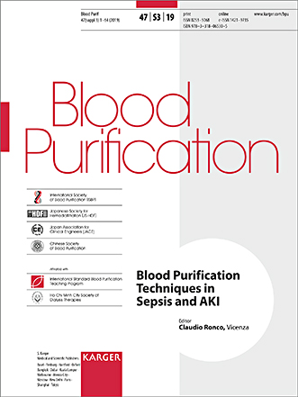 Blood Purification Cover Image for Volume 47, Issue Suppl. 3