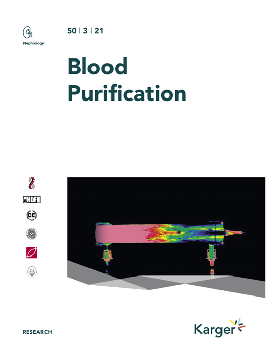 Blood Purification Cover Image for Volume 50, Issue 3